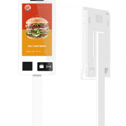 21.5 Inch Self Service Payment kiosk Machine with Android OS, 2GB RAM, 16GB Storage, 10 Point Capacitive Touch