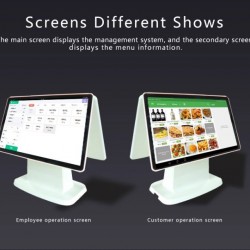 15.6" Dual Sided Screen, Octa-core Processor Android POS machine