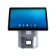 15.6" Dual Sided Screen with in built Printer option, Quad-core Processor Android POS machine 