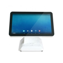 15.6" Single-Sided Screen with 10 digital Customer Screen, Octa-core Processor Android POS machine 