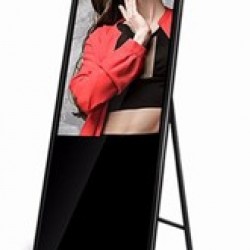 43-Inch Portable Kiosk