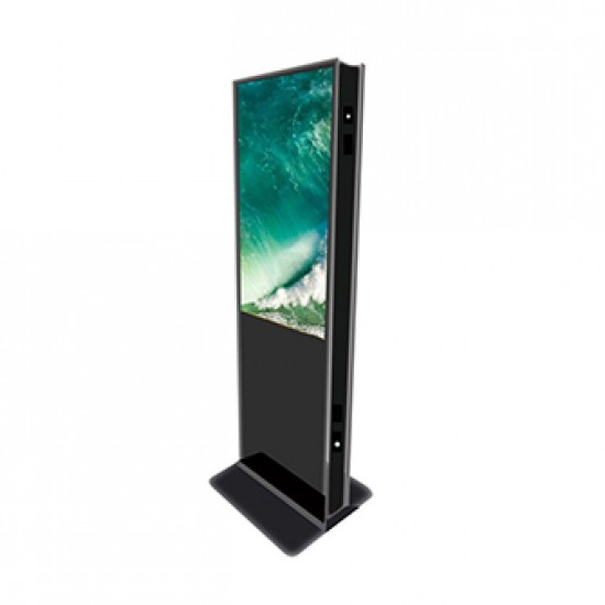 49 inch Full HD Professional freestanding Double side kiosk, 24/7 Operational
